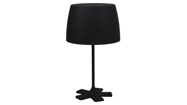 Vigo bordlampe i metall, svart